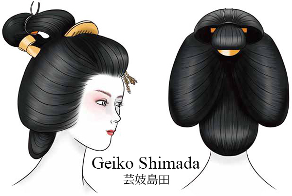 The Hairstyles of Geisha